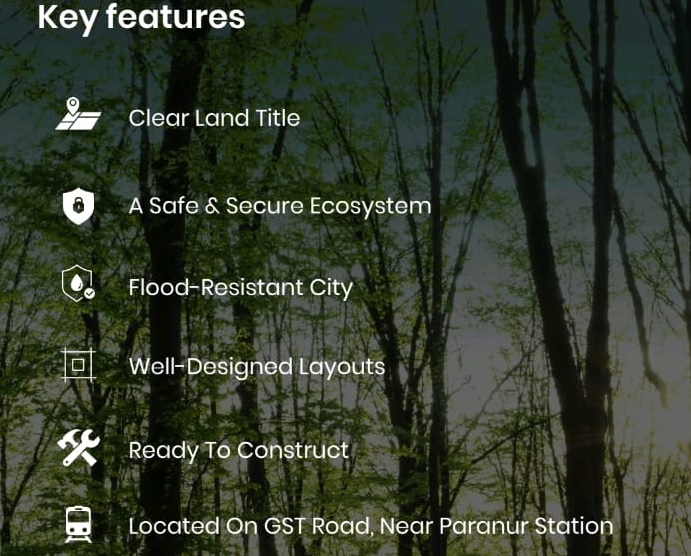 why mahindra plots chennai
